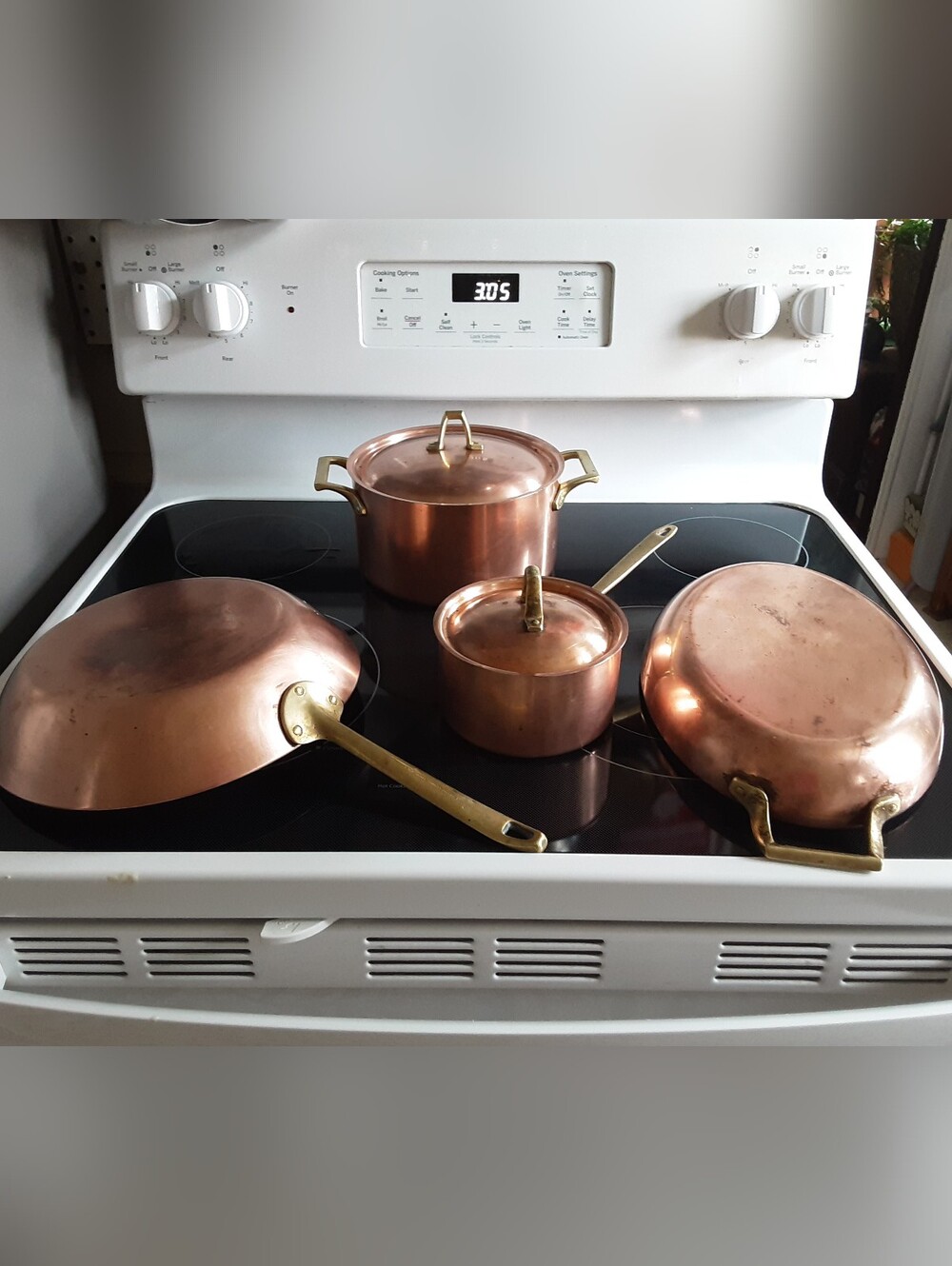 Six Piece Set "Paul Revere" Limited Edition Copper Cook Ware